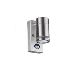 Odeon light 6604/1W HIGHTECH ODL23 635 нержавеющая сталь/металл/пвх стойкий к УФ излучению Настенный св-к IP44 LED GU10 7W MOTTO 